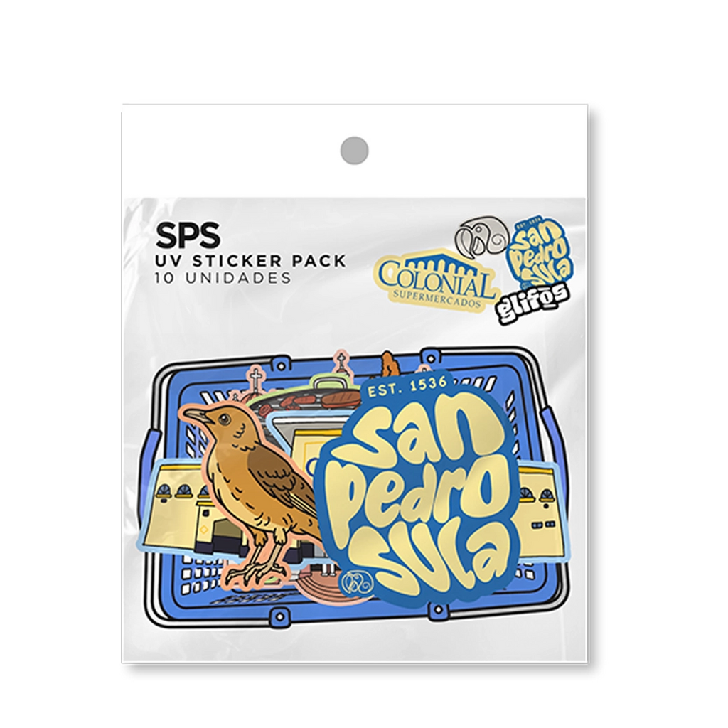 Stickers promocional UV 10PK