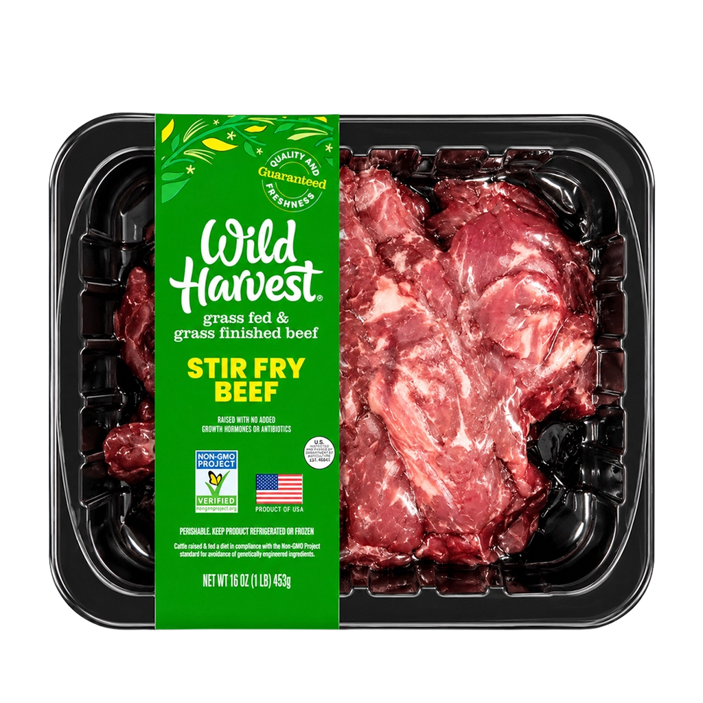 WILD HARVEST Stir Fry Beef 16 oz