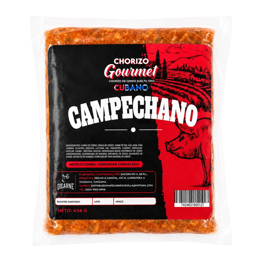 DICARNE Chorizo Campechano 454