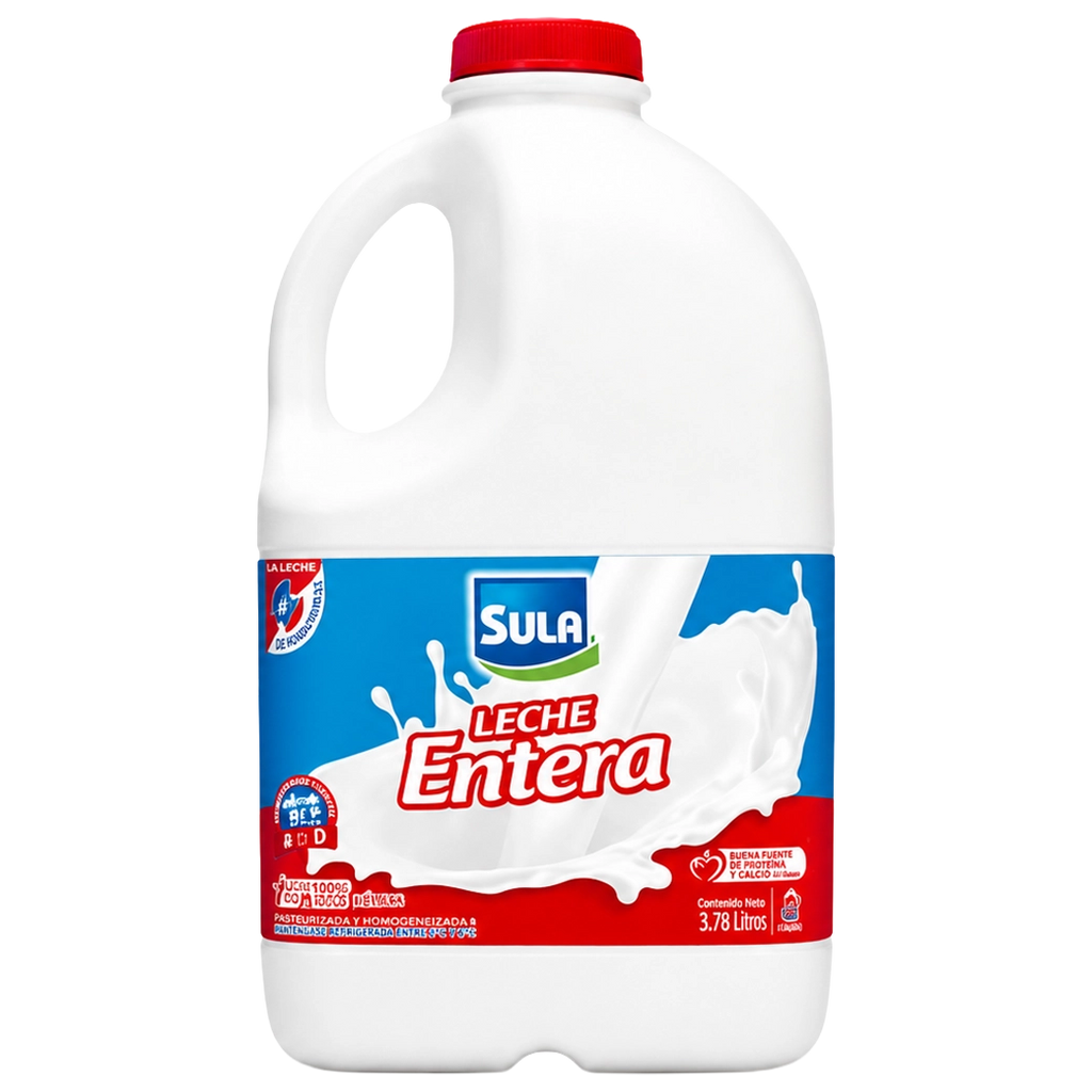 SULA Leche Entera Bote 3600ml