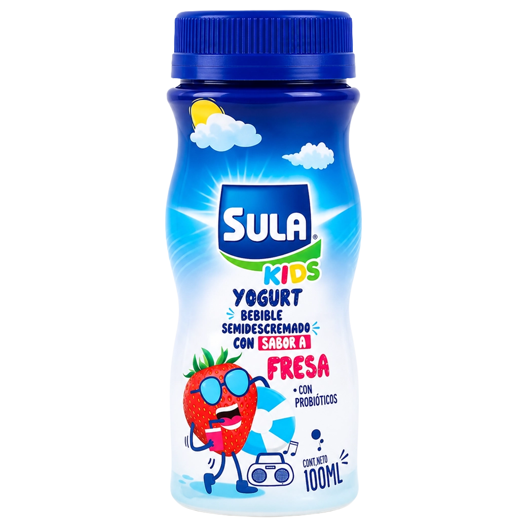 Sula Kids YogurtFresa 100ml
