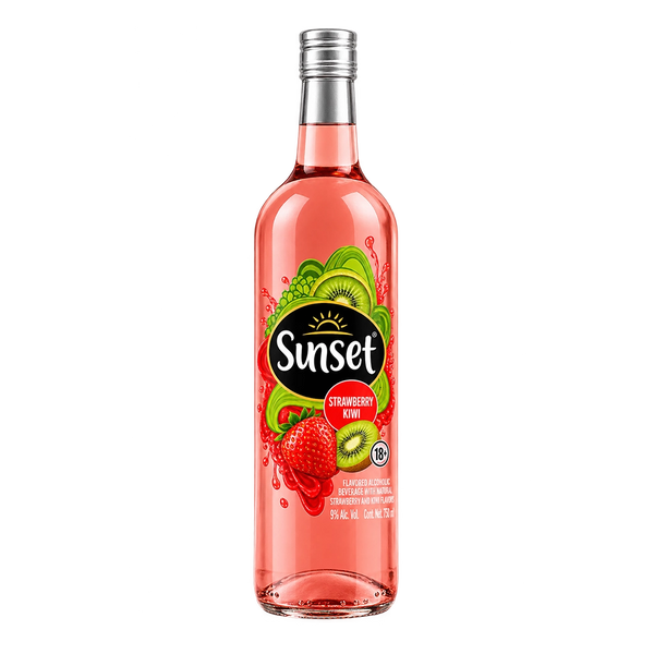 SUNSET Strawberry-Kiwi 750ml