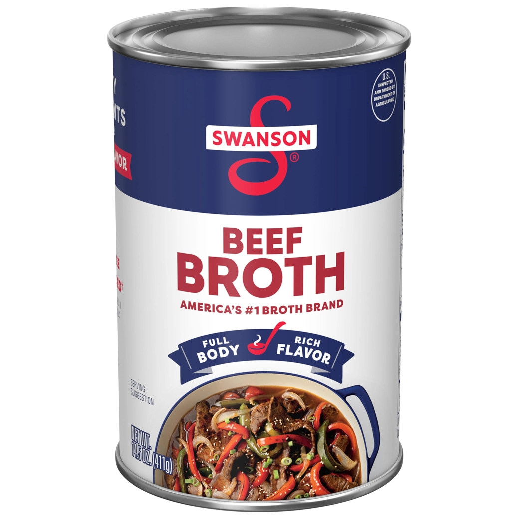 SWANSON Beef Broth GF 411g