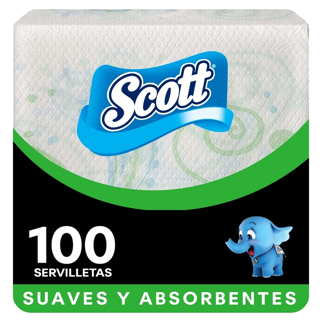 Scott Servilleta Decorada 100UN