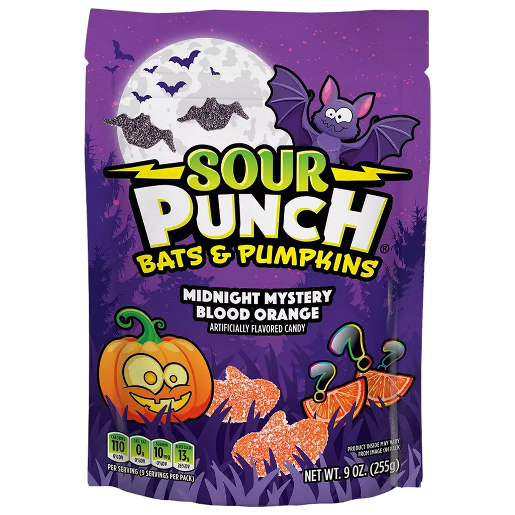 Sour Punch Bats&Pumpkins HLWN 9 oz
