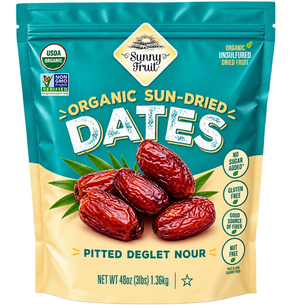 Sunny Fruit Org Dates 3lb