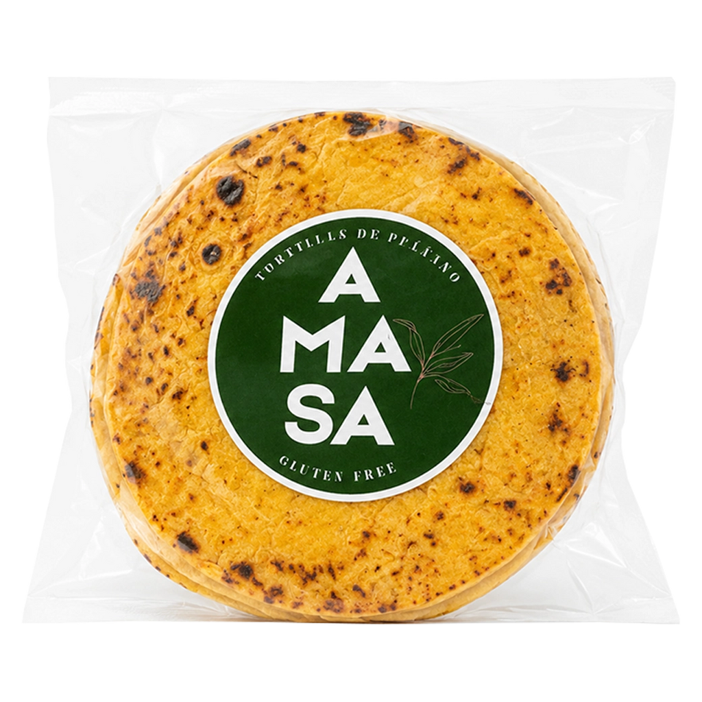 AMASA Tortilla platano 10und