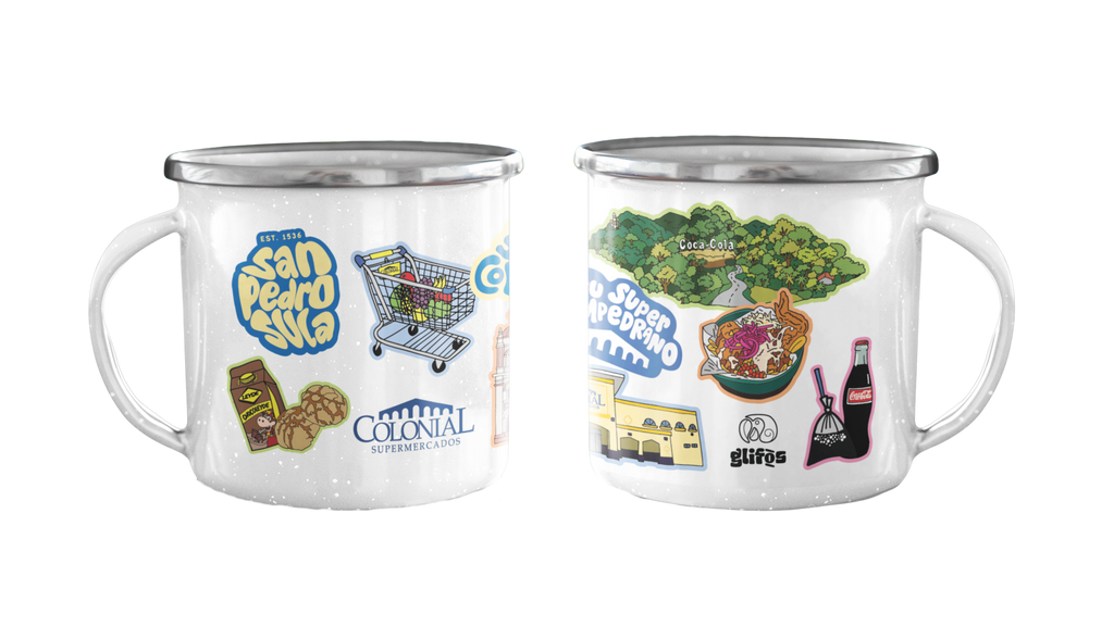 Taza Peltre promocional