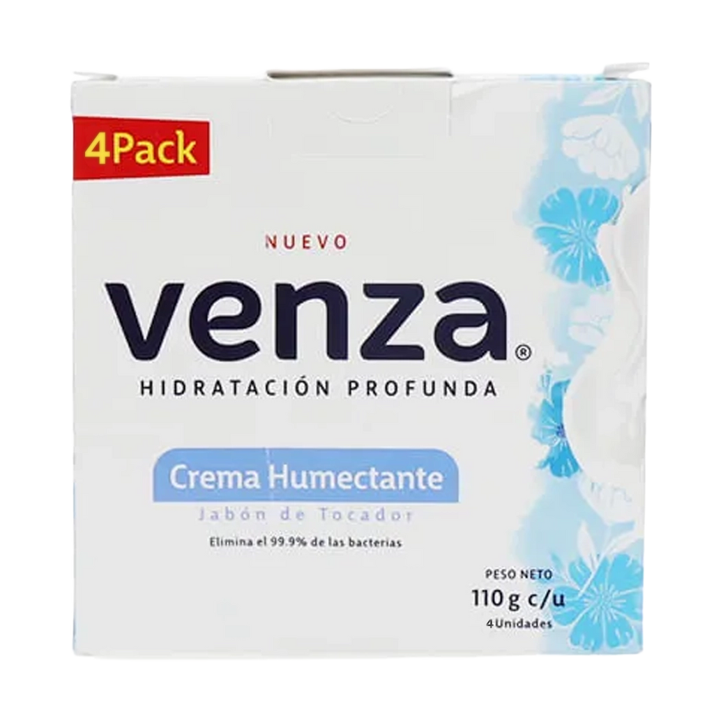 VENZA Jabon/Tocador Crema 4Pk/110g