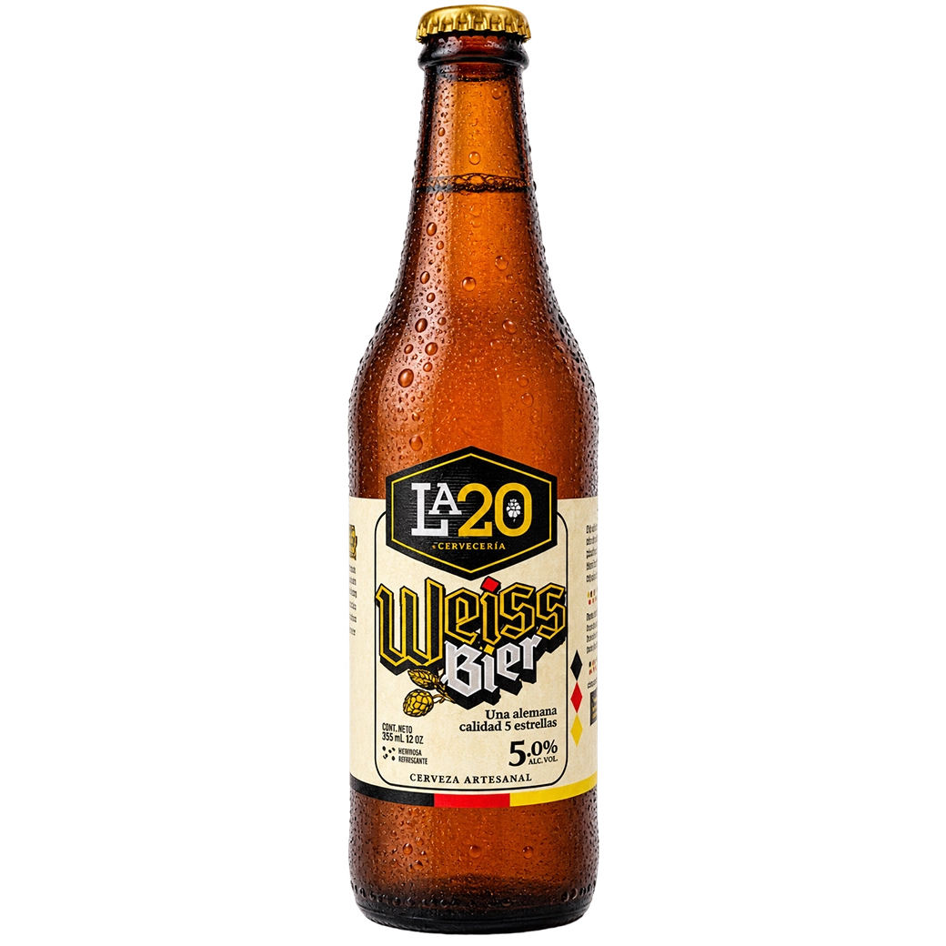 LA20 Cerveza Weissbier 12oz