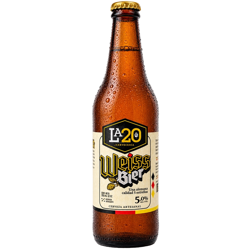 LA20 Cerveza Weissbier 12oz