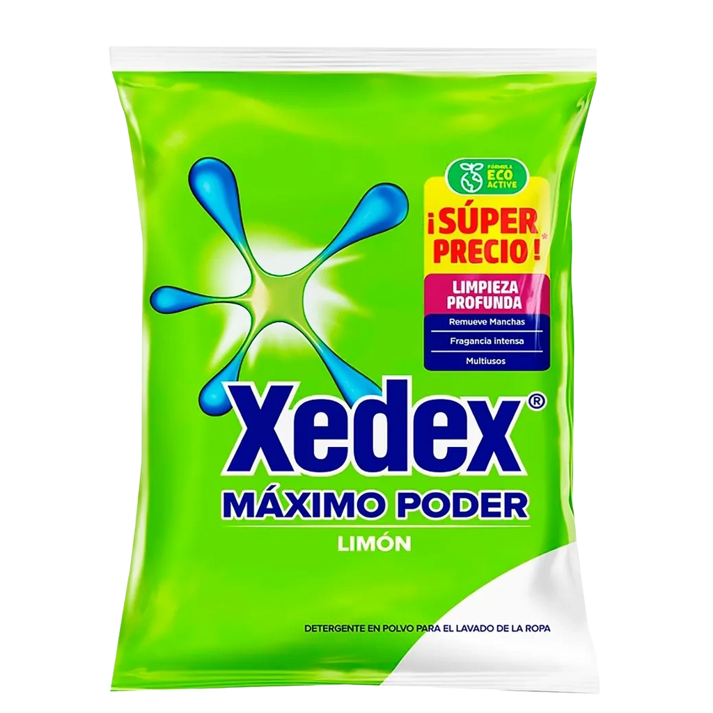 Xedex DetergPvoMaxPoderLimon800g