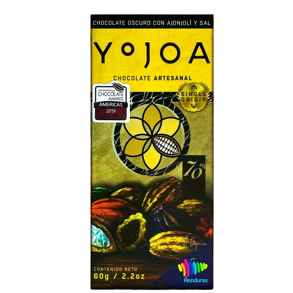 Yojoa Choco Artes Cacao Oscuro 60G