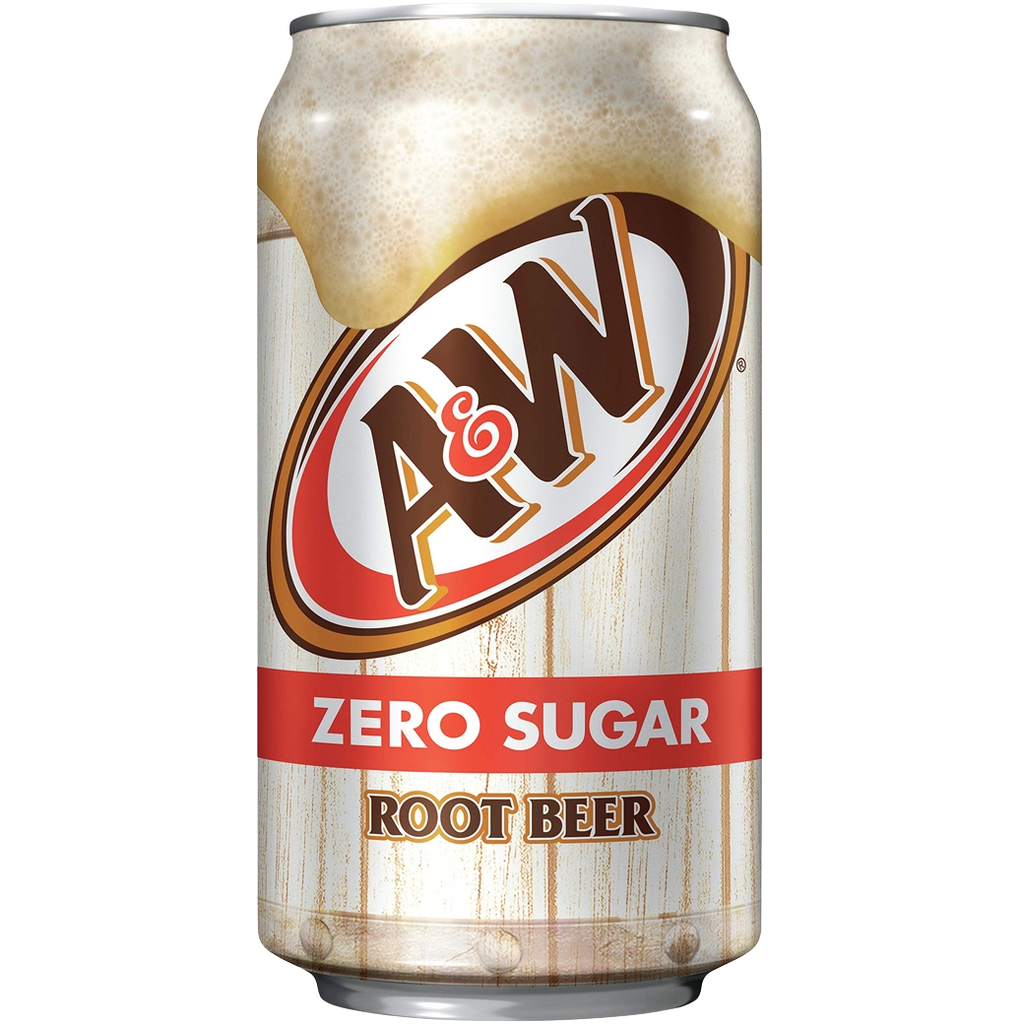A&W Diet Root Beer Lata 12 oz