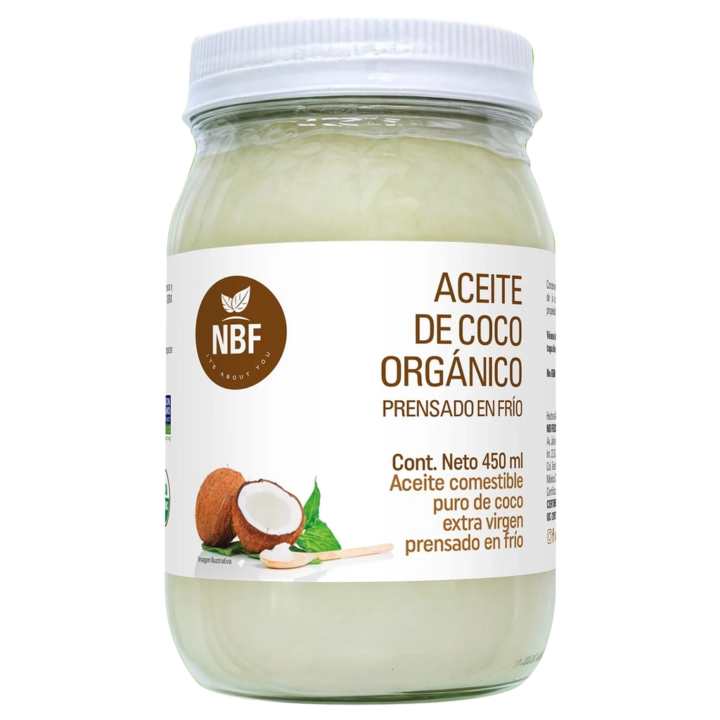 Aceite de coco E/V organico 450 ml
