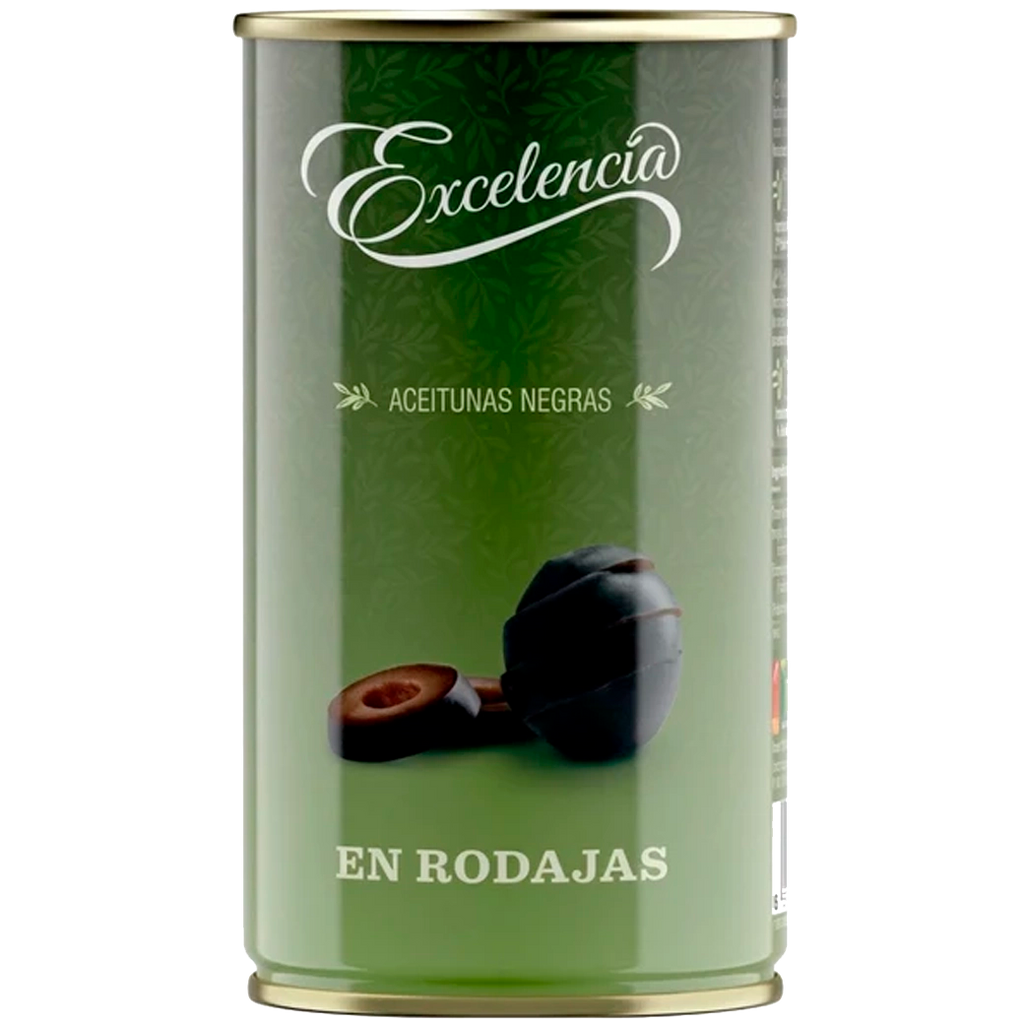 Excelencia AceitunasNegraRodaja350G
