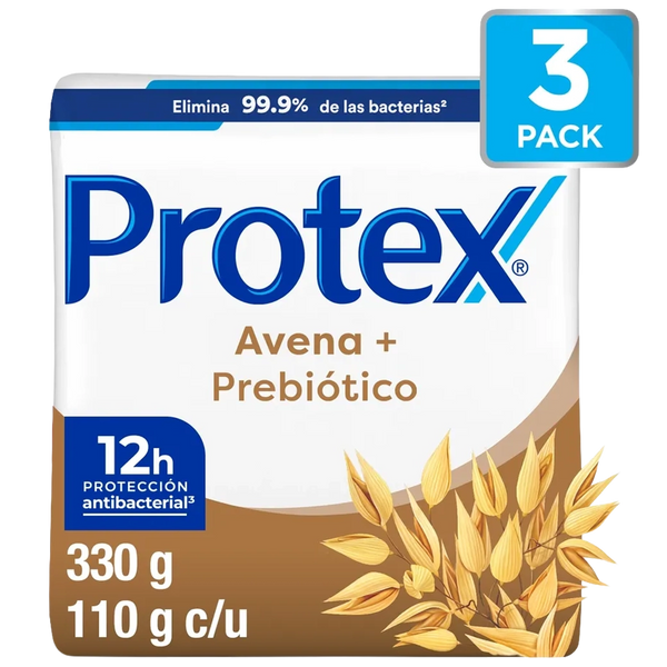 PROTEX Jabon Avena 3pk