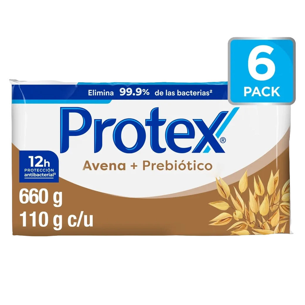 PROTEX Jabón Avena 6PK