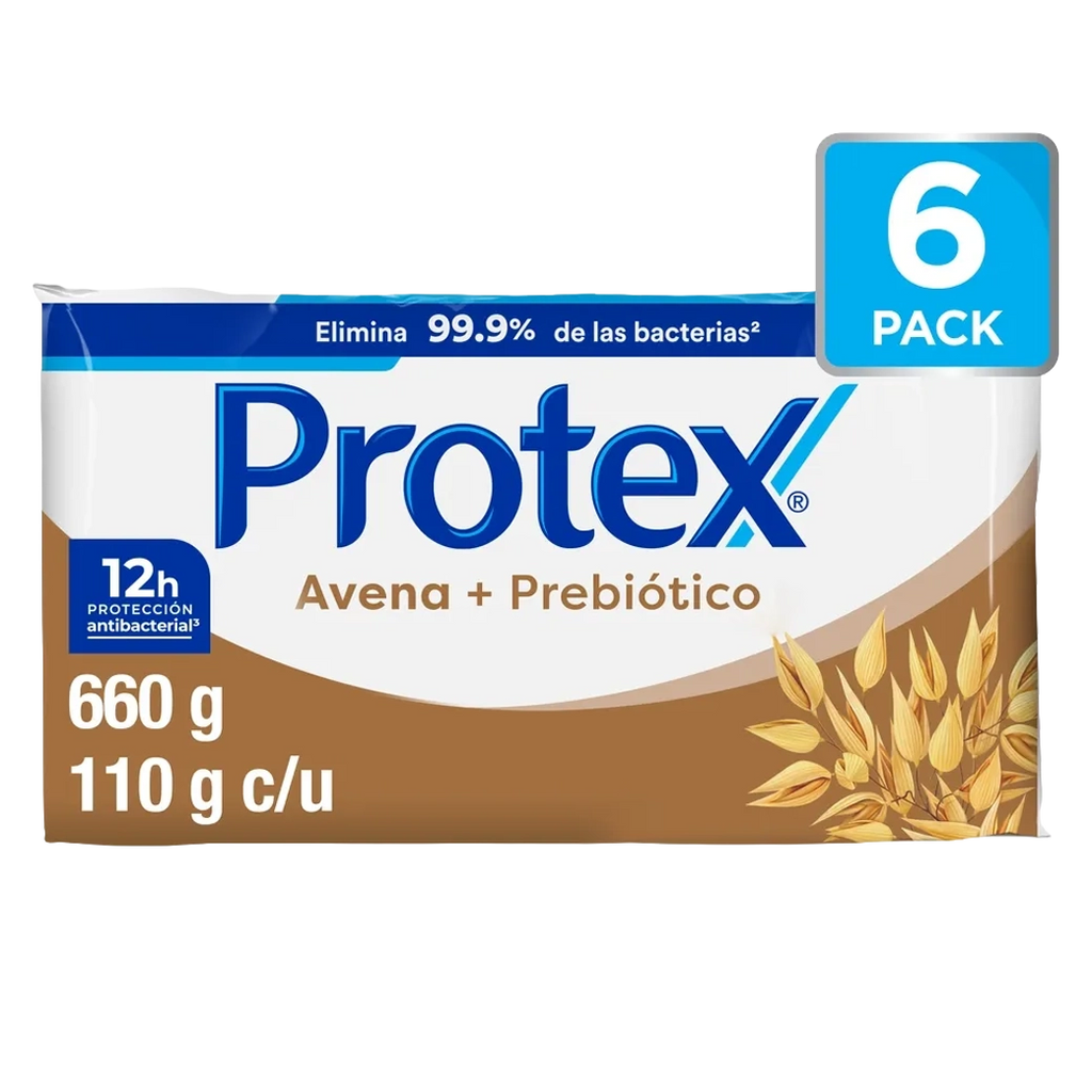 PROTEX Jabón Avena 6PK
