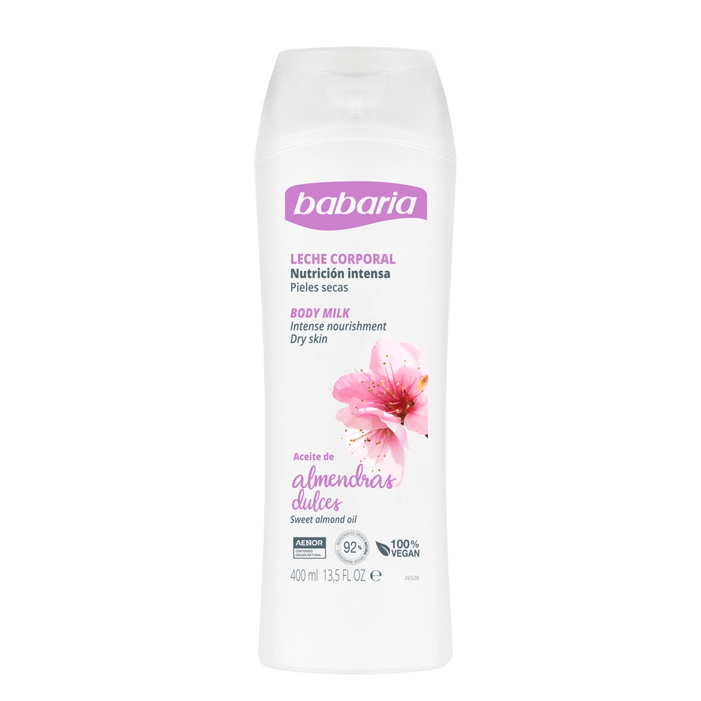BABARIA Crema BodyM Almendra 400ML