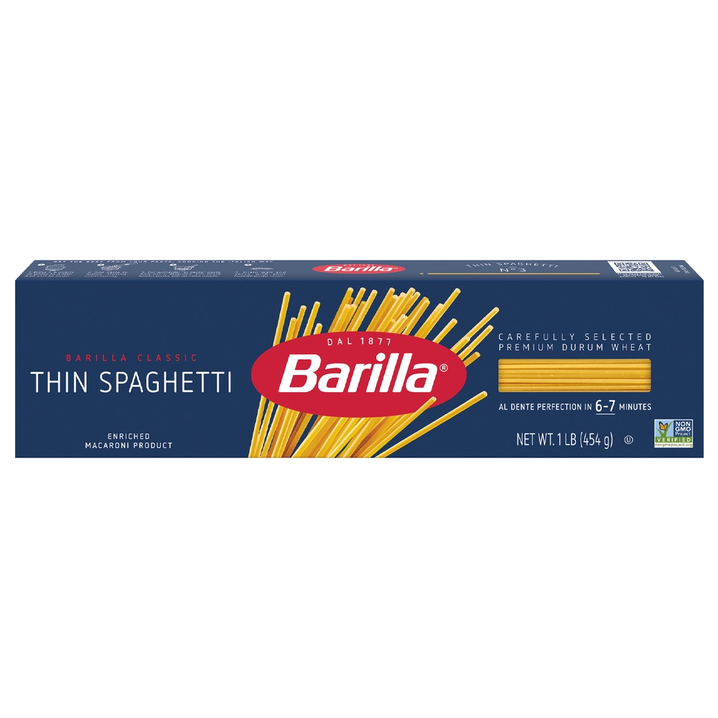 BARILLA Thin Spaghetti 454 g