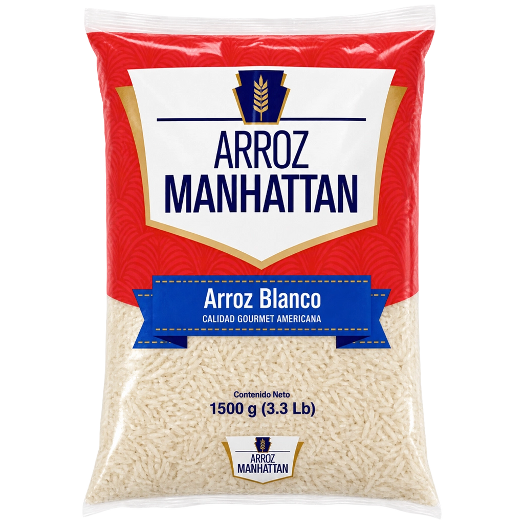 MANHATTAN Arroz Blanco 3.3 LBS