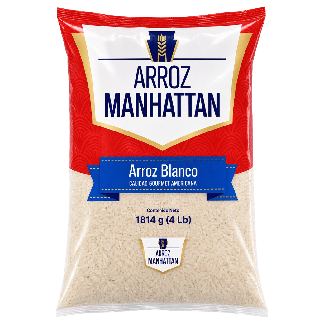 MANHATTAN Arroz Blanco 4Lbs