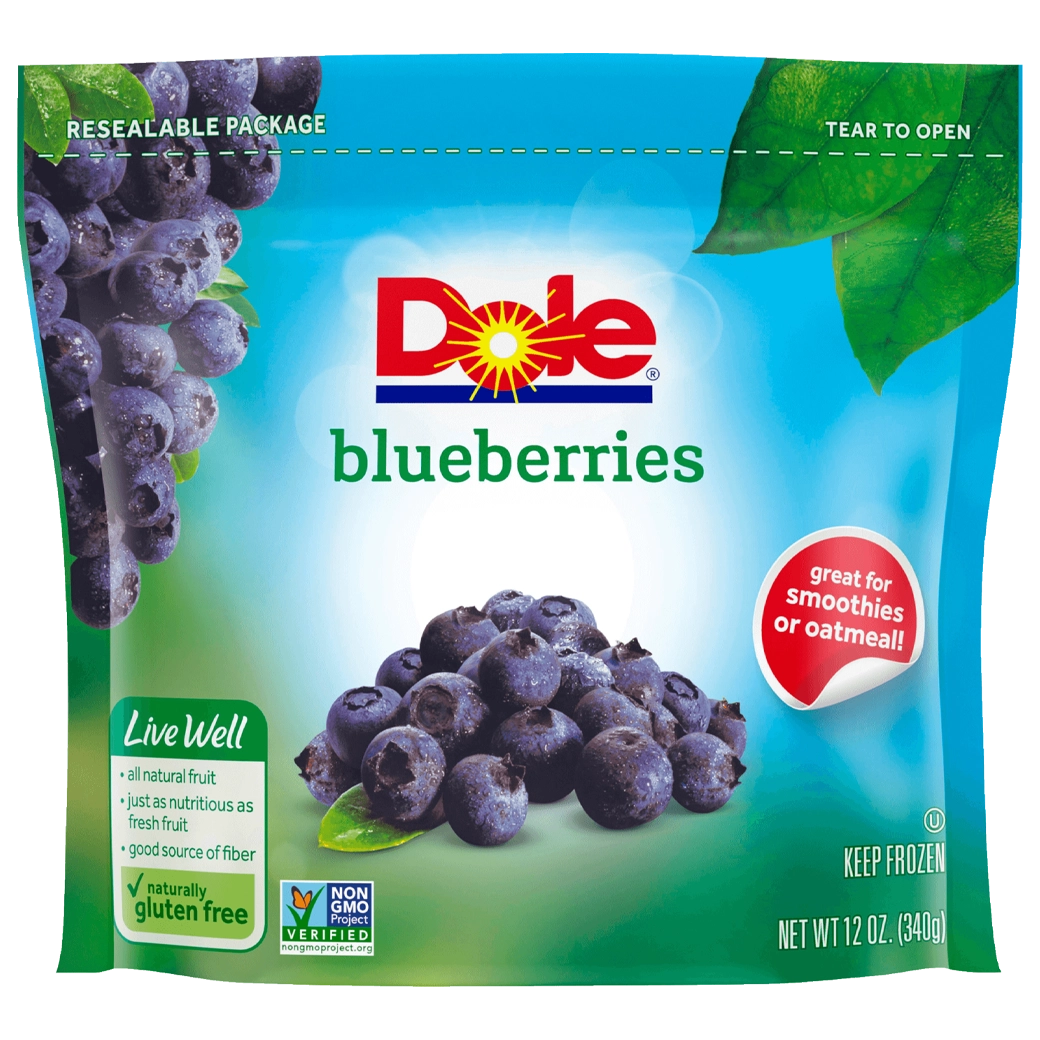 DOLE BlueBerries arandanos 12oz