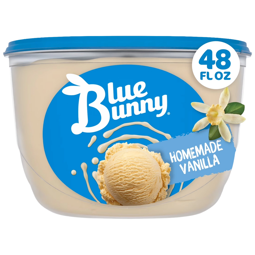 BLUE BUNNY HomemadVanilla 48oz
