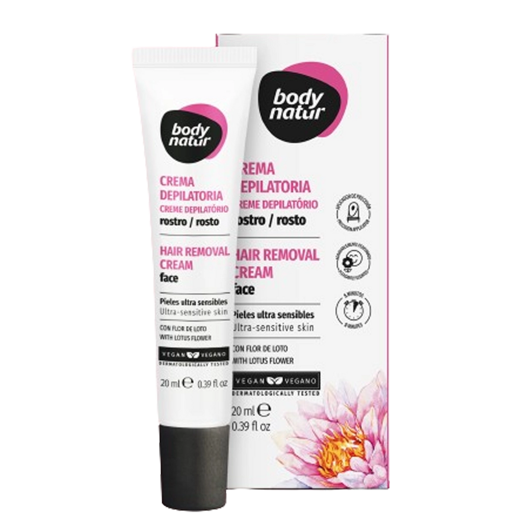BODYNATUR Crema DepilatRosto 20ML
