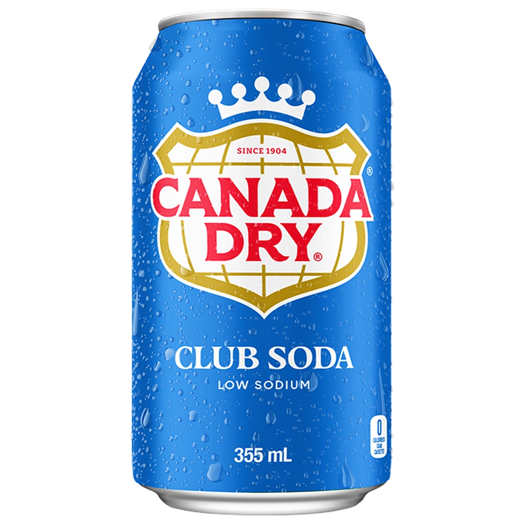 CANADA DRY Club Soda (USA)12 oz