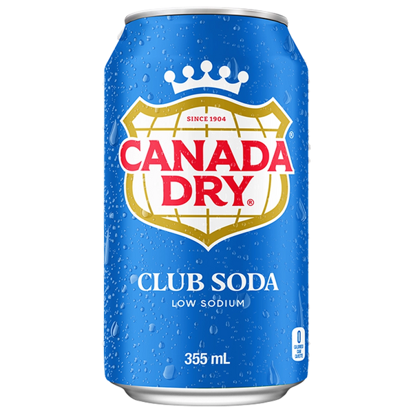 CANADA DRY Club Soda (USA)12 oz