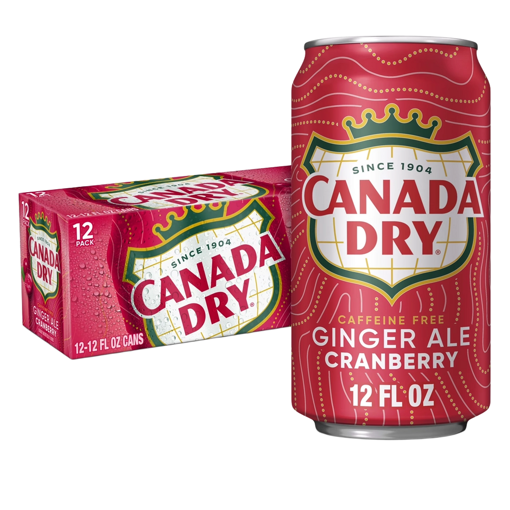 CANADA DRY CranberryGngr 12 oz 12pk