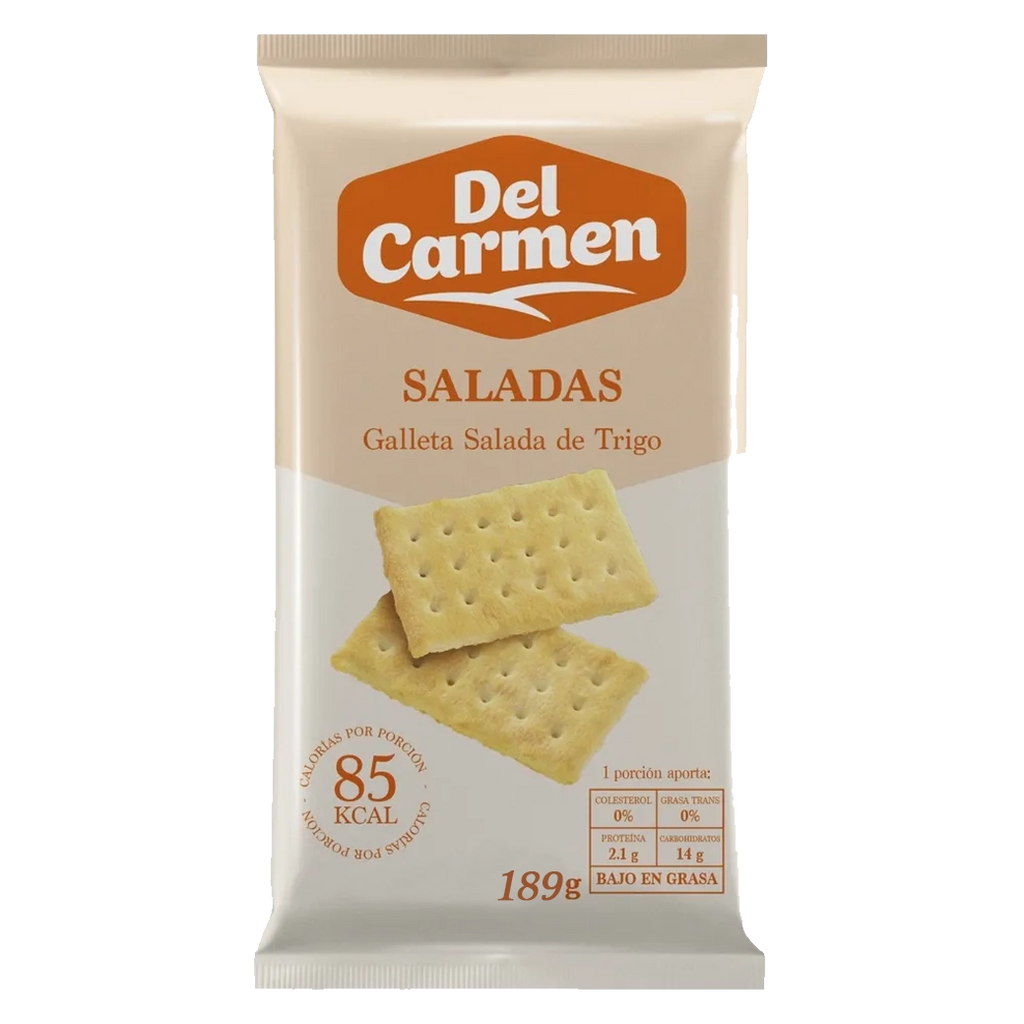 DEL CARMEN GalletSaladaTrigo 189gr
