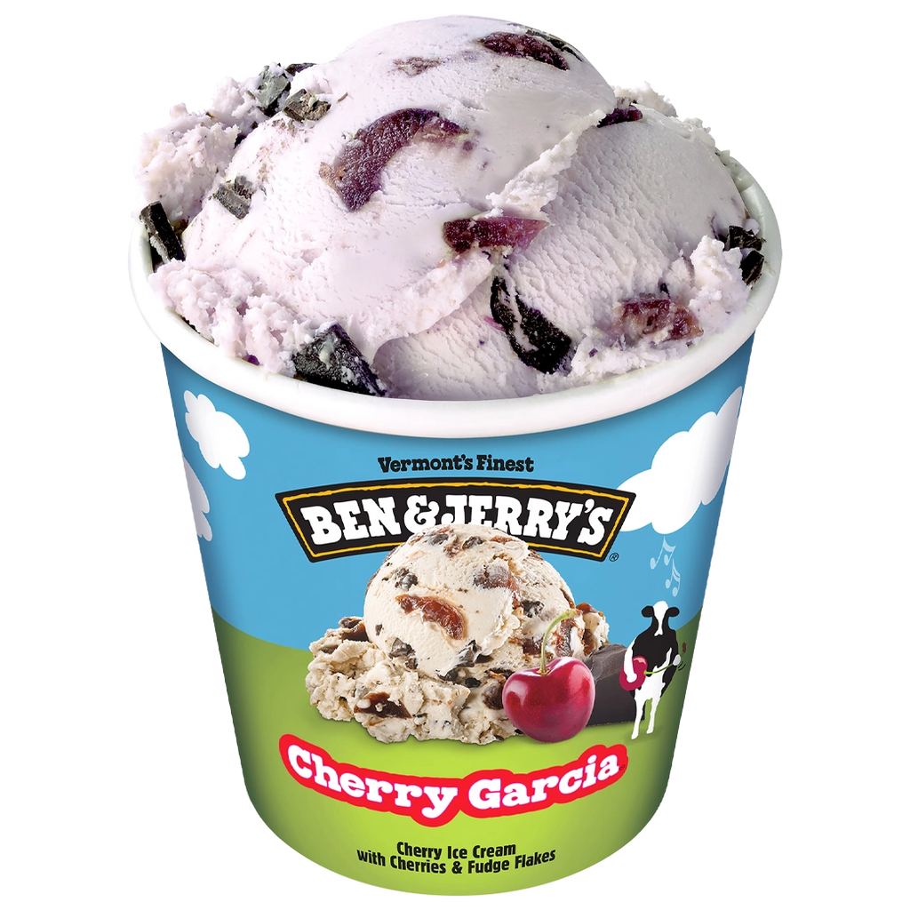 BEN&JERRYS Helado Cherry Garcia 473ml