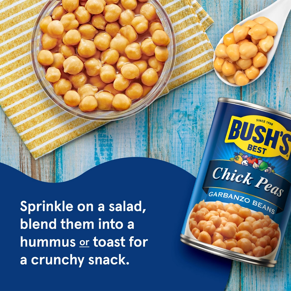 BUSH'S Garbanzos Chick Pea 16 oz