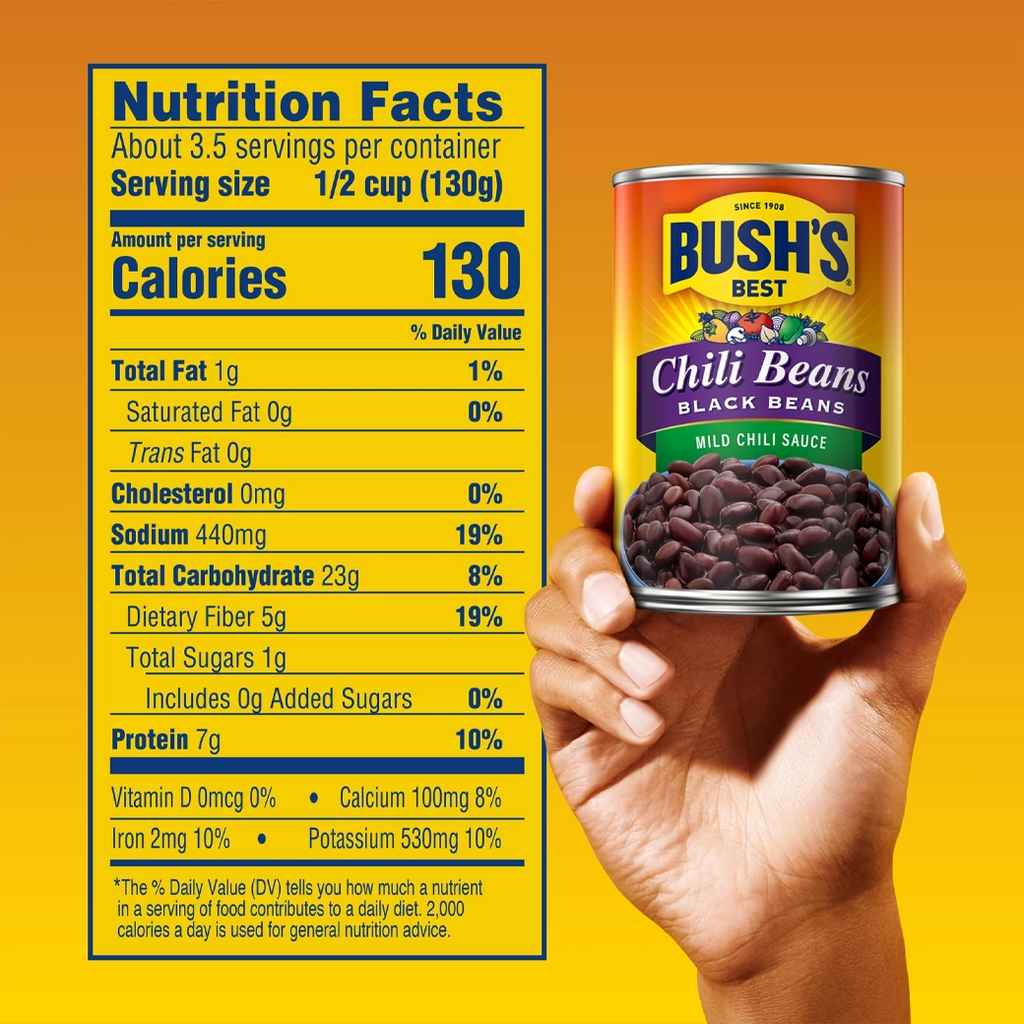 BUSHS ChiliBeans Mild Sauce 15.5 oz