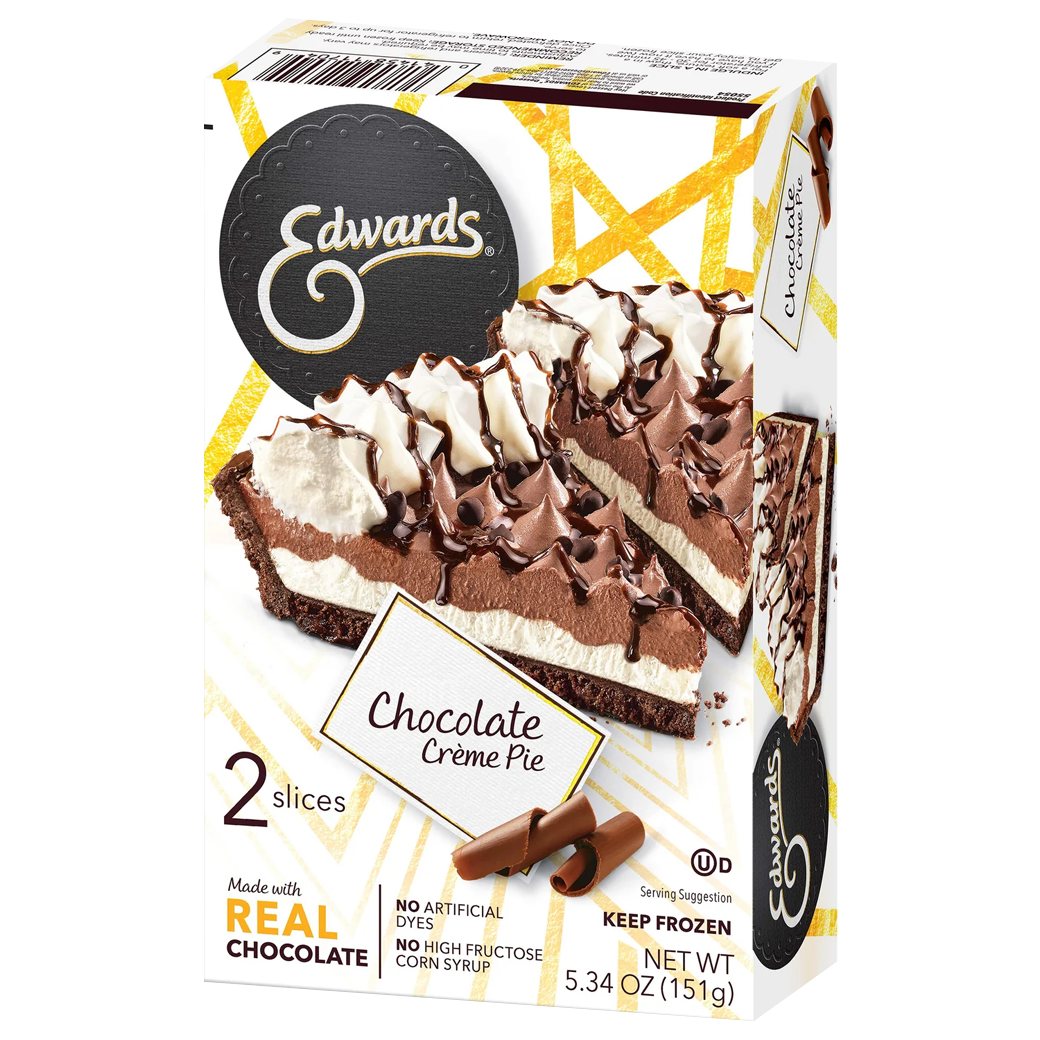 EDWARDS Chocolate Creme Pie 2ct