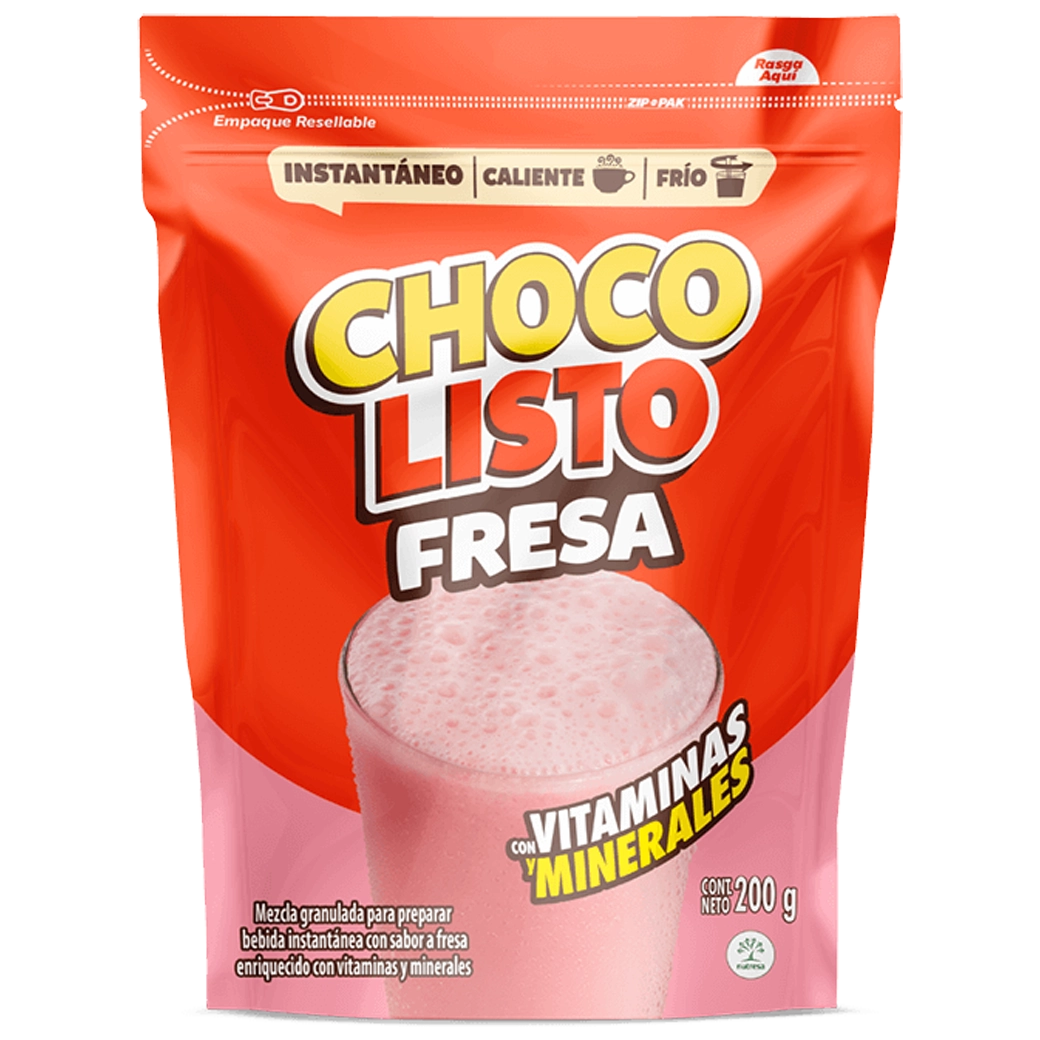Choco Listo S/Fresa Polv200g