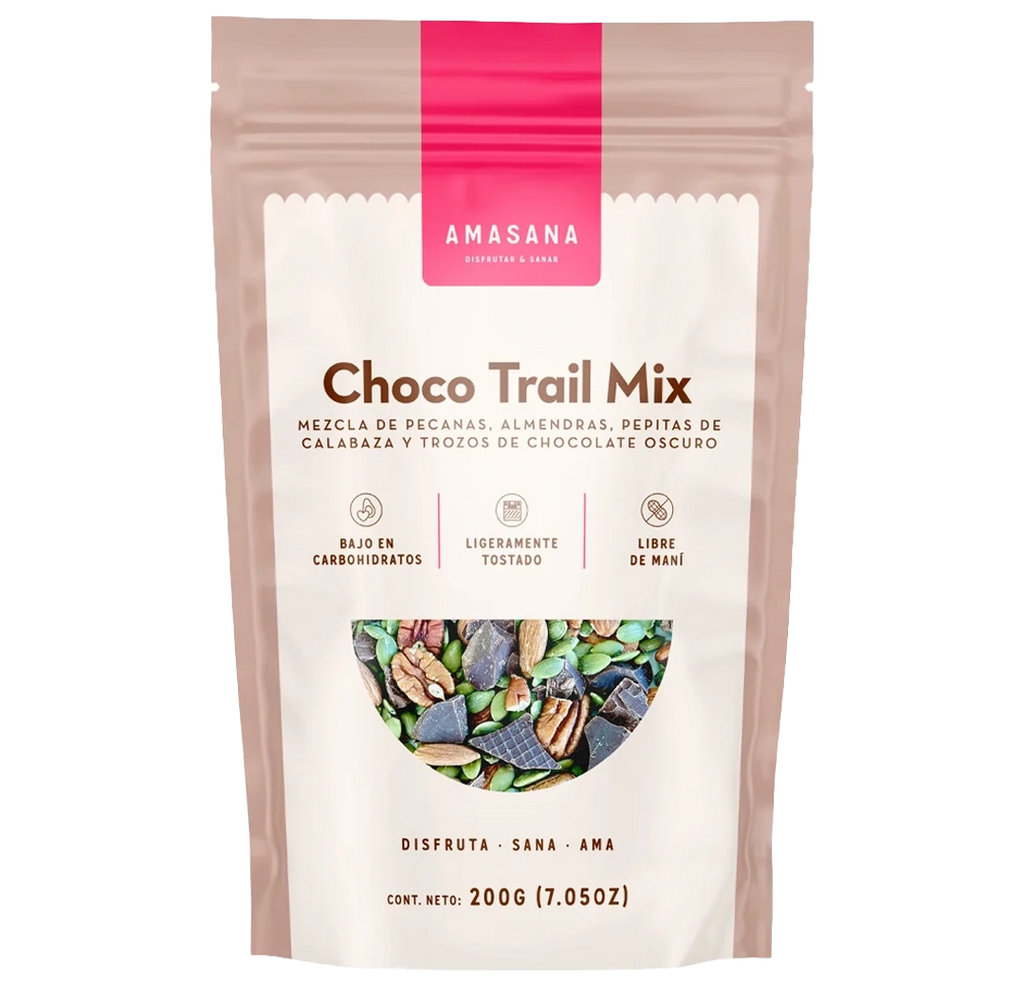 AMASANA Trail Mix Chocolate 200g