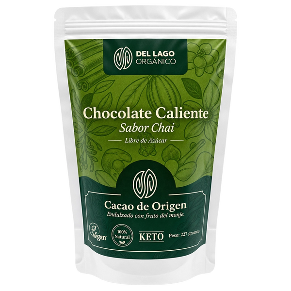 DEL LAGO ChocolateChai S/Azucar 8OZ