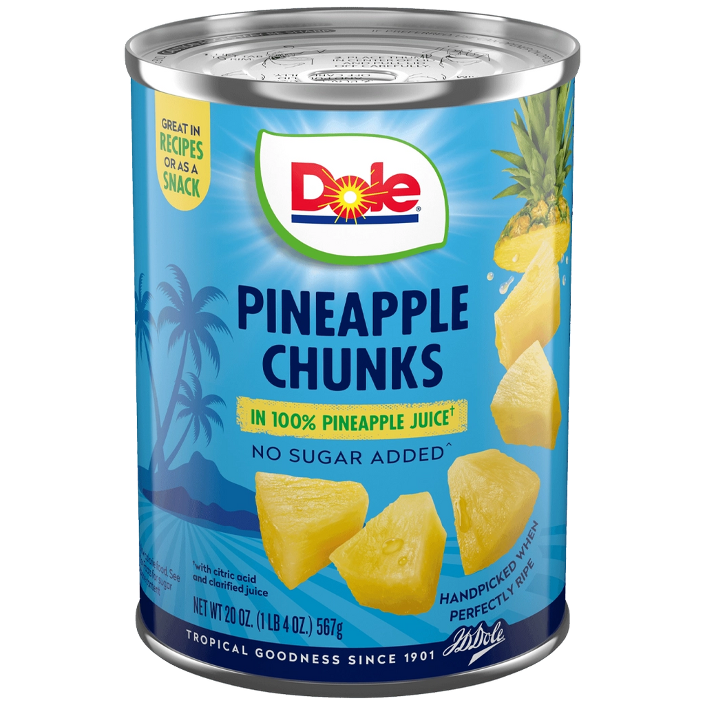 DOLE Pineapple Chunks 20oz