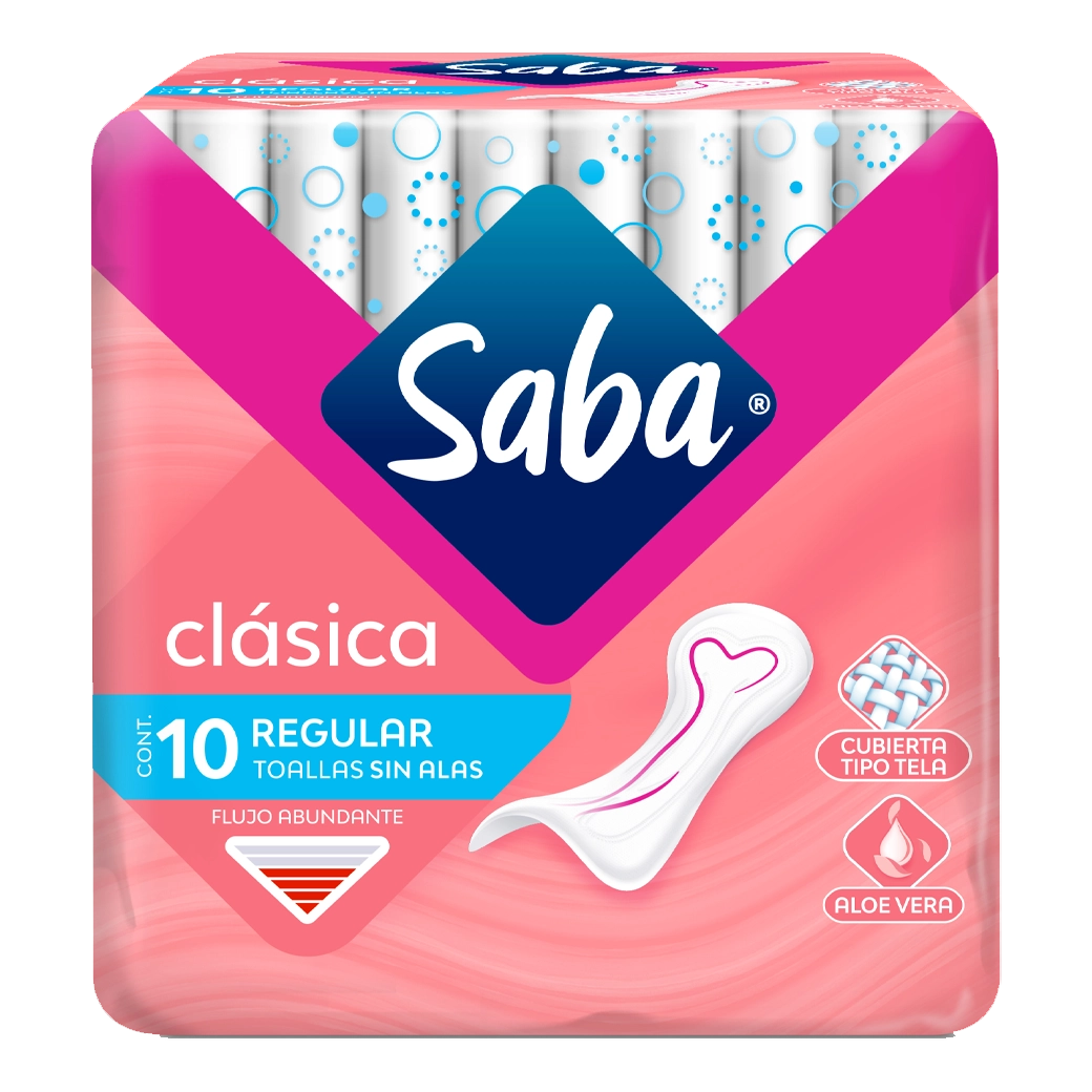 SABA Toalla Clásica S/Alas 10UN