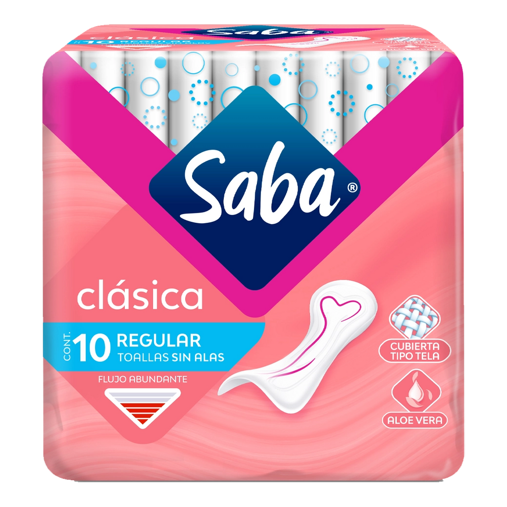 SABA Toalla Clásica S/Alas 10UN