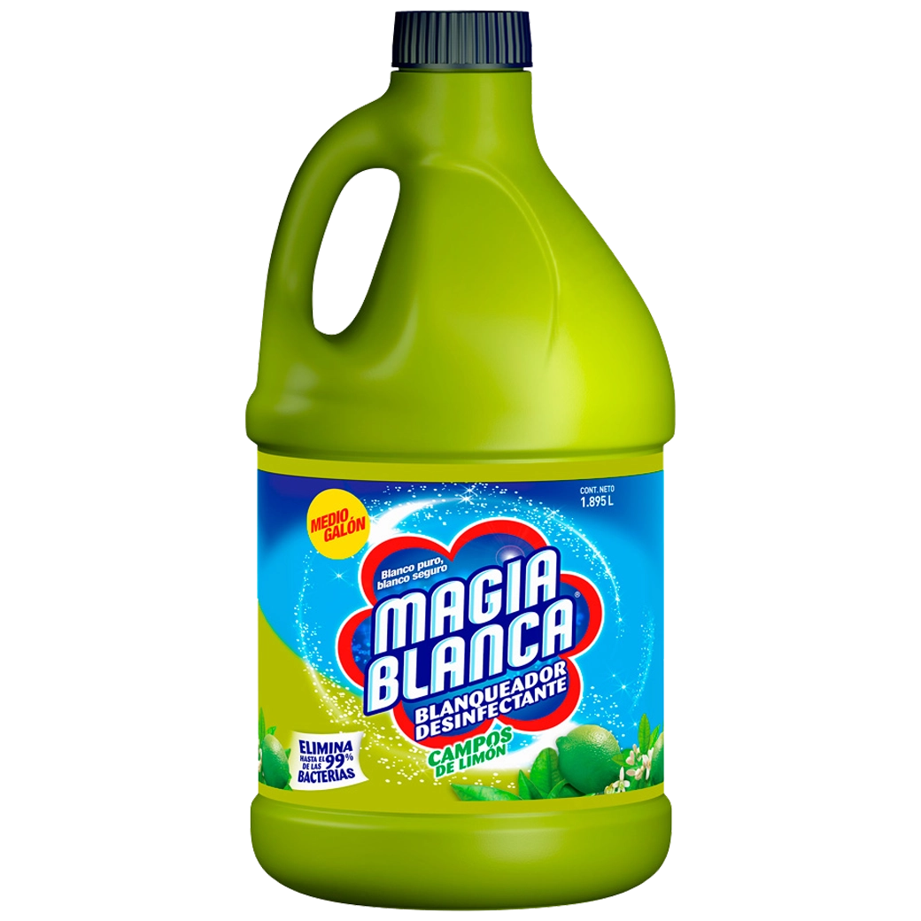 Magia Blanca Cloro Limón 1/2gal