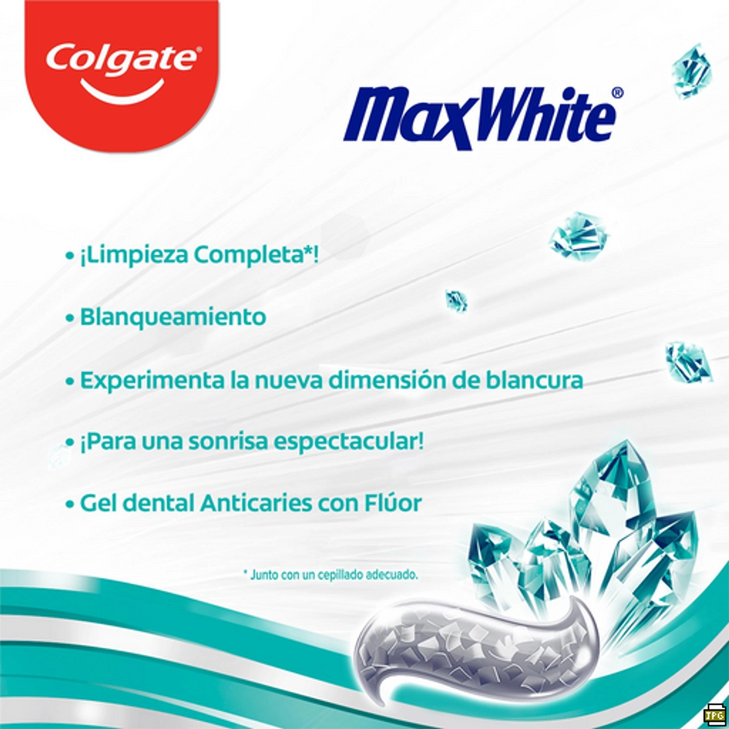 COLGATE Pasta MaxWhite 160ml