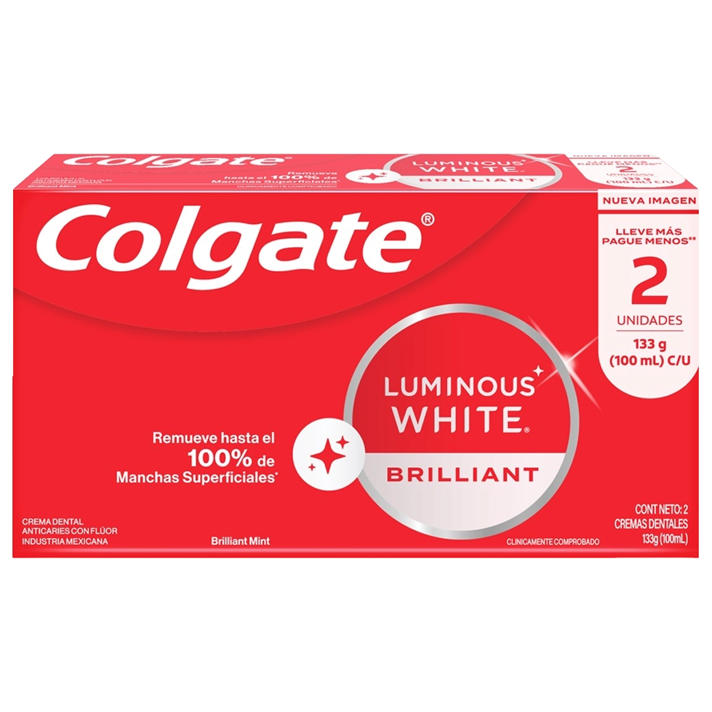COLGATE Crema LuminousWhite170ML