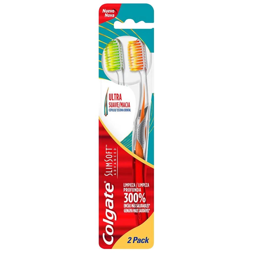 COLGATE CepilloUltraSuav2Pack