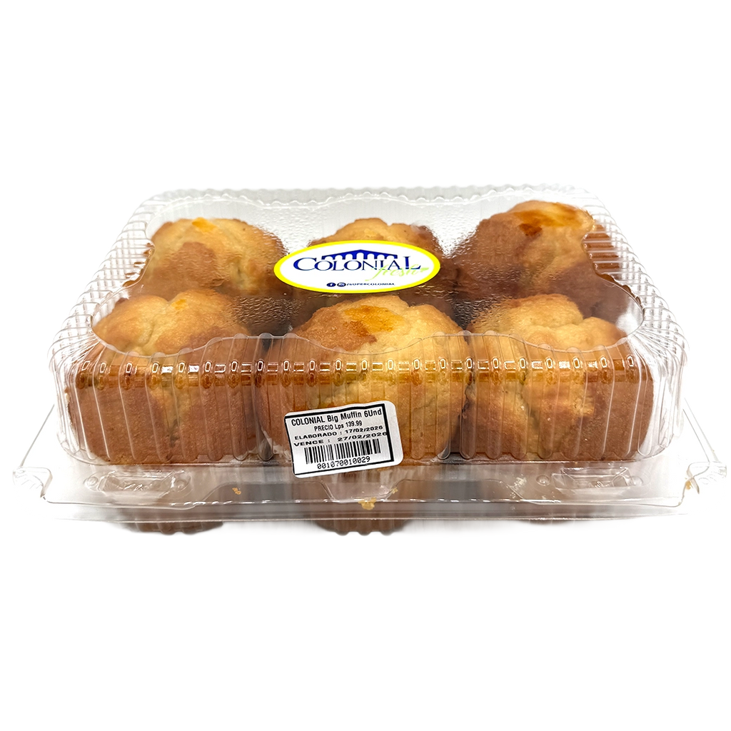 COLONIAL Big Muffin 6Und