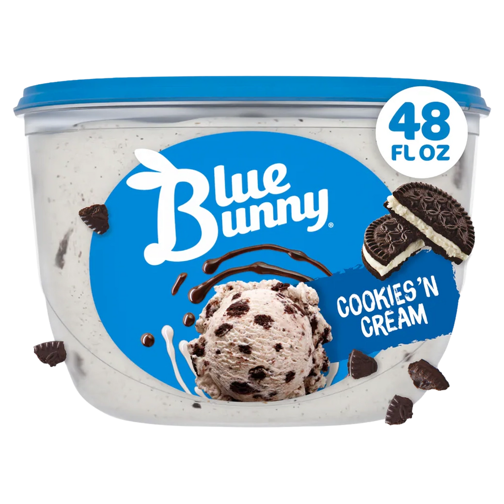 BLUE BUNNY Helado Ice Cream Cookie  48oz